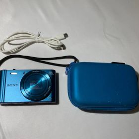 3486 Sony Cyber-shot DSC-WX300 ブルー デジカメ 動作確認済み 美品【コ】