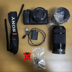 【美品】SONY α6400 ダブルズームレンズキット