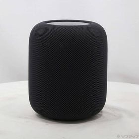 【中古】Apple(アップル) 〔展示品〕 HomePod 第2世代 MQJ73J／A ミッドナイト 【262-ud】