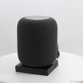 【中古】Apple(アップル) HomePod 第1世代 MQHW2J／A スペースグレイ 【377-ud】