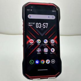 【中古】京セラ TORQUE G06 KYG03 au版 レッド【Bランク】