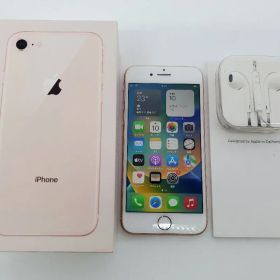 iPhone8 64GB ピンク 動作品 バッテリー100% SIMフリー
