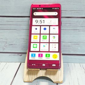 Softbank A001SH ワインレッド シンプルスマホ5 663