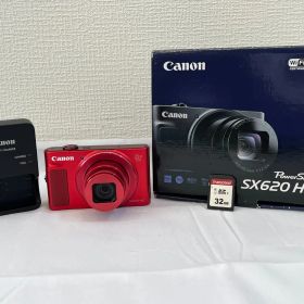 Canon PowerShot SX620 HS レッド コンパクトデジタルカメラ