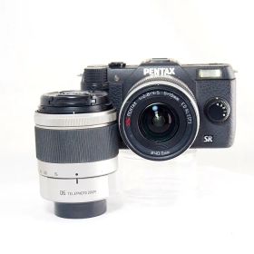 【中古】(ペンタックス) PENTAX Q10 Wズームキット ブラック(5-15/15-45)