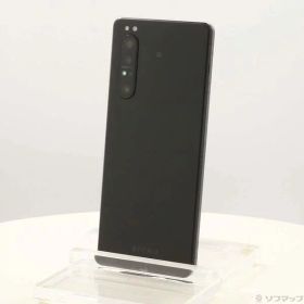 【中古】SONY(ソニー) Xperia 1 II 256GB フロストブラック XQ-AT42 SIMフリー 【352-ud】