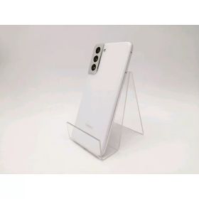 【中古】SAMSUNG au 【SIMロック解除済み】 Galaxy S21 5G ファントムホワイト 8GB 256GB SCG09【ECセンター】保証期間1ヶ月【ランクB】