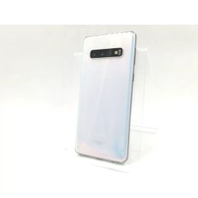 【中古】SAMSUNG docomo 【SIMロック解除済み】 Galaxy S10 SC-03L Prism Blue【千葉】保証期間1ヶ月【ランクB】