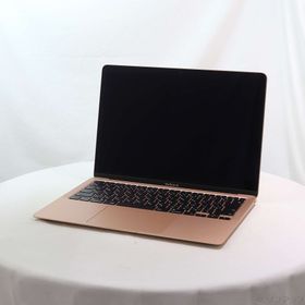 (中古)Apple MacBook Air 13.3-inch Late-2020 MGND3J/A Apple M1 8コアCPU_7コアGPU 8GB SSD256GB ゴールド (26.3 Tahoe)(295-ud)