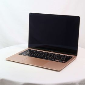 (中古)Apple MacBook Air 13.3-inch Late-2020 MGND3J/A Apple M1 8コアCPU_7コアGPU 8GB SSD256GB ゴールド (26.3 Tahoe)(295-ud)