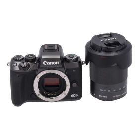 中古 ミラーレス一眼 レンズキットCanon キヤノン EOS M5 EF-M18-150 IS STM レンズキット 651056000085コンディションランク【B】（商品 No.78-0）