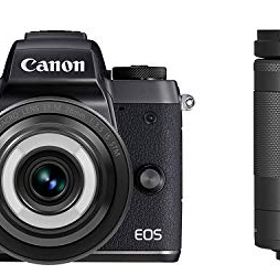 【中古】「非常に良い」Canon ミラーレス一眼カメラ EOS M5 クリエイティブマクロ ダブルレンズキット EF-M28mmF3.5IS EF-M18-150mm F3.5-6.3 IS付属 EOSM