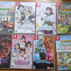 Switchソフト マイクラ スローライフ ピクミン 聖剣伝説 ベヨネッタ
