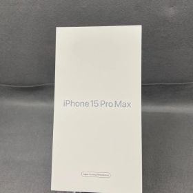 未開封 Apple ストア版 simフリー iPhone15Pro Max 512GB ホワイトチタニウム色