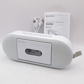 〔展示品〕 Aurex カセット付ワイヤレススピーカー AX-T10〔展示品〕 Aurex カセット付ワイヤレススピーカー AX-T10
