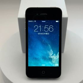 iPhone 4 32GB ブラック A1332 SB動作確認済み エモい写真