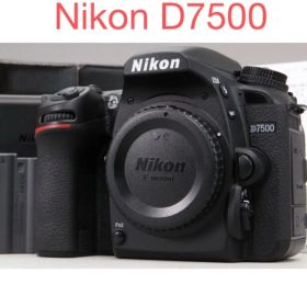 デジタル一眼レフカメラ Nikon ニコン D7500ボディ