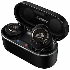 【中古】(非常に良い)JVCケンウッド Victor HA-FW1000T ワイヤレスイヤホン Bluetooth ノイズキャンセリング WOODシリーズ 最大27h再生 外音取り込み 木の振動板採用