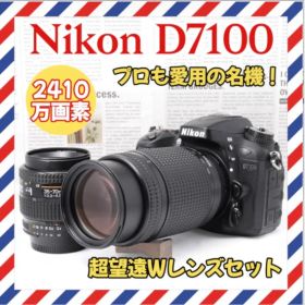 Nikon D7100❤️超望遠Wレンズ❤️高画質✨一眼レフ✨ニコン