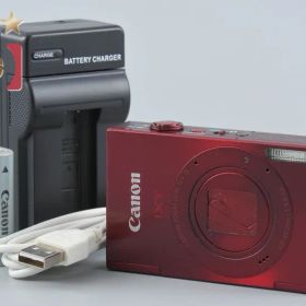 【中古】Canon キヤノン IXY 3 レッド コンパクトデジタルカメラ