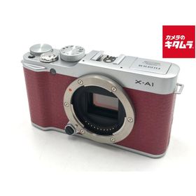 【中古】 【良品】 フジフイルム X-A1 ボディ レッド