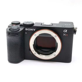 【中古品】《良品》 SONY α7C R ボディ ILCE-7CR B ブラック 【SDスロット・背面ダイヤル部品交換/各部点検済】 [ デジタルカメラ ]
