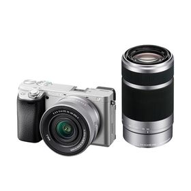 SONY ソニー デジタル一眼カメラ α アルファ α6400 ダブルズームレンズキット ILCE-6400X-S シルバー
