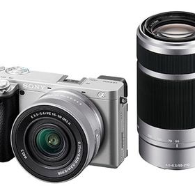 SONY デジタル一眼カメラ α6400 ILCE-6400X ダブルズームレンズキット [シルバー]