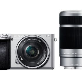 SONY デジタル一眼カメラ α6400 ILCE-6400Y ダブルズームレンズキット [シルバー]