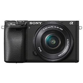 (中古)SONY α6400 ILCE-6400L パワーズームレンズキット ブラック(295-ud)