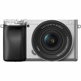 ソニー ILCE-6400K-S ミラーレス一眼カメラ「α6400」パワーズームレンズキット（シルバー）SONY[ILCE6400KS] 返品種別A