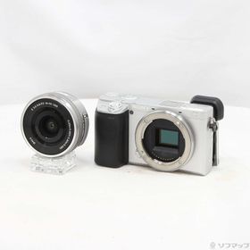 (中古)SONY α6400 ILCE-6400L パワーズームレンズキット シルバー(258-ud)