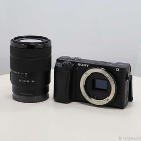 (中古)SONY α6400 ILCE-6400M 高倍率ズームレンズキット ブラック(262-ud)