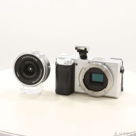 (中古)SONY α6400 ILCE-6400L パワーズームレンズキット シルバー(276-ud)