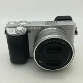 【中古】SONY α6400 ダブルズームレンズキット ILCE-6400Y シルバー【大須】保証期間１ヶ月【ランクB】