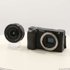 (中古)SONY α6400 ILCE-6400L パワーズームレンズキット ブラック(198-ud)