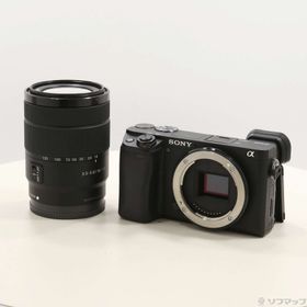 (中古)SONY α6400 ILCE-6400M 高倍率ズームレンズキット ブラック(344-ud)