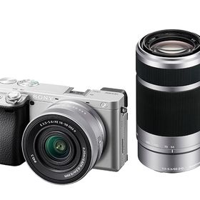 SONY デジタル一眼カメラ α6400 ダブルズームレンズキット シルバー(ILCE-6400X/S) 取り寄せ商品