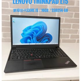 ThinkPad E15 i5 16GB SSD256GB FHDバックライト②
