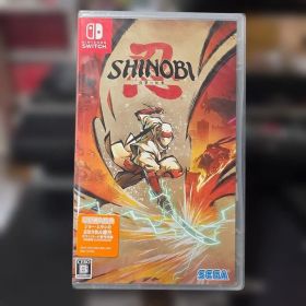 【新品未開封】SHINOBI 復讐の斬撃 Switch ソフト