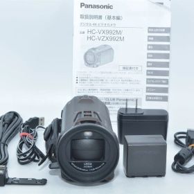 1321★新品級★Panasonic デジタルビデオカメラ VX992M 64GB 光学20倍ズーム カカオブラウン HC-VX992M-T