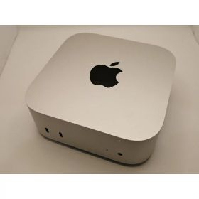 【中古】Apple Mac mini M4(CPU:10C/GPU:10C) 16GB/256GB シルバー MU9D3J/A (M4・2024)【大須2】保証期間1ヶ月【ランクA】