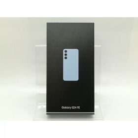 【未使用】SAMSUNG au 【SIMフリー】 Galaxy S24 FE ブルー 8GB 128GB SCG30【静岡】保証期間3ヶ月