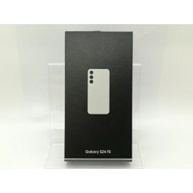 【未使用】SAMSUNG au 【SIMフリー】 Galaxy S24 FE グレー 8GB 128GB SCG30【静岡】保証期間3ヶ月