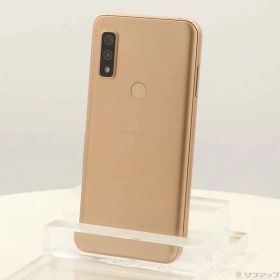【中古】FUJITSU(富士通） arrows We 64GB ローズゴールド FCG01 au SIMフリー 【349-ud】