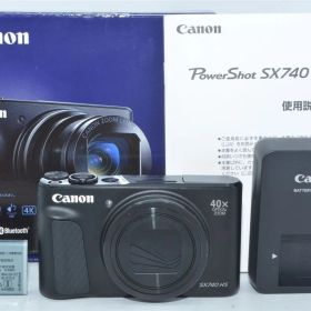 1352★良品★Canon コンパクトデジタルカメラ PowerShot SX740 HS ブラック