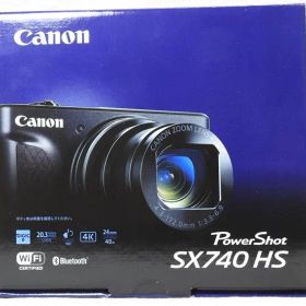 ★Canon PowerShot SX740 HS 本体 ブラック【新品未開封】