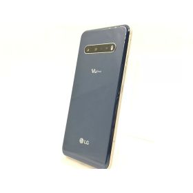 【中古】LG電子 SoftBank 【SIMロック解除済み】 LG V60 ThinQ 5G クラッシーブルー 8GB 128GB A001LG【千葉】保証期間1ヶ月【ランクA】
