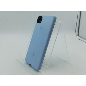 【中古】Google SoftBank 【SIMロック解除済み】 Pixel 4a (4G) Barely Blue 6GB 128GB G025M【千葉】保証期間1ヶ月【ランクC】