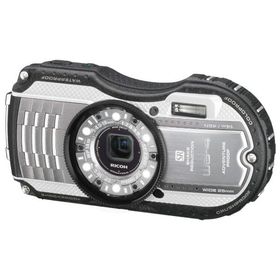 RICOH 防水デジタルカメラ RICOH WG-4 シルバー 防水14m耐ショック2.0m耐寒-10度 RICOH WG-4SL 08573